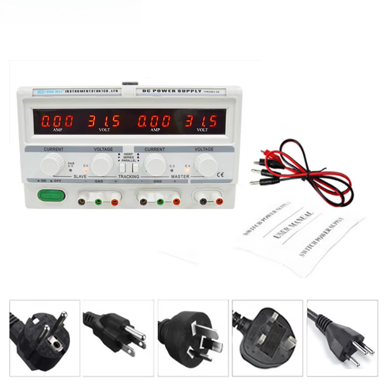 TPR-3005-2D Linear Dual Channe - Dual Channel Linear Power Supply 30V 5A recension och pris